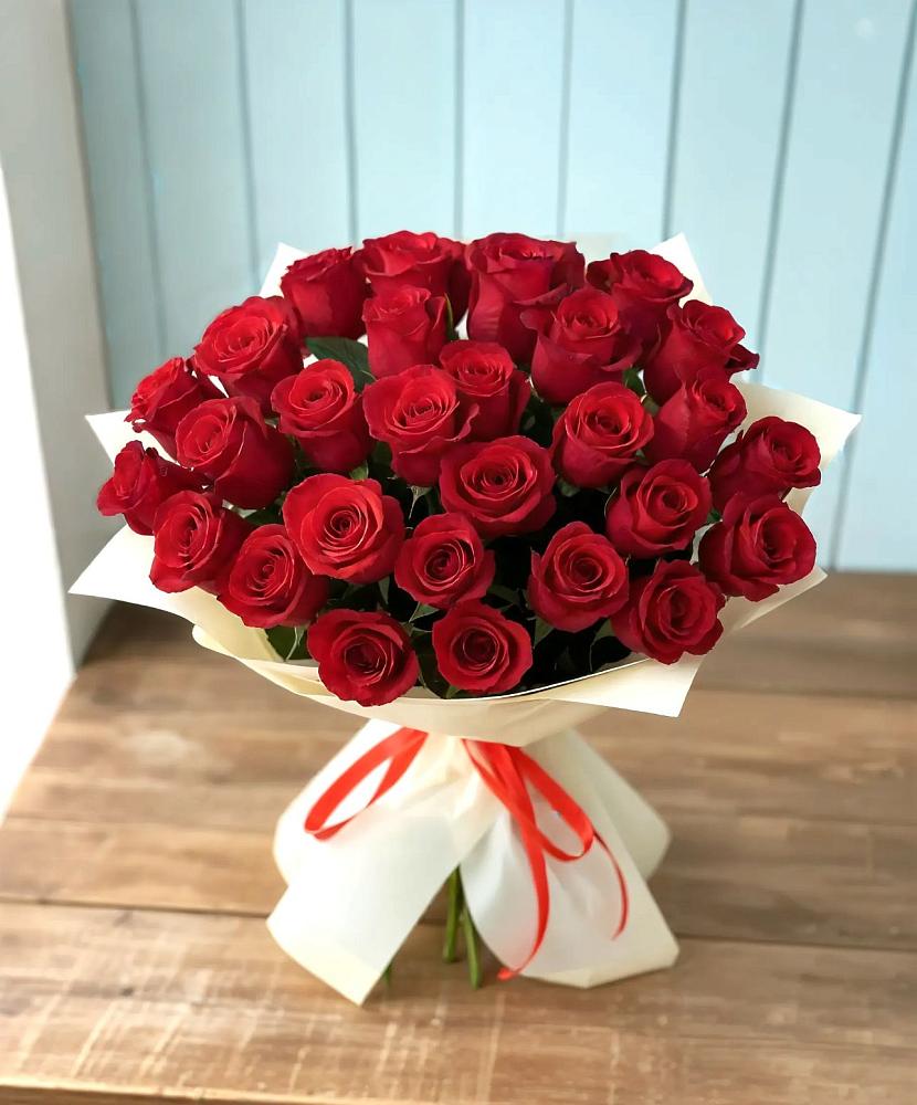 Букет 29 Красных роз в Огаревка