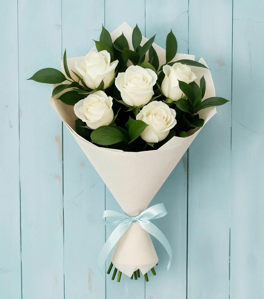 Букет цветов из: Розы в Огаревка