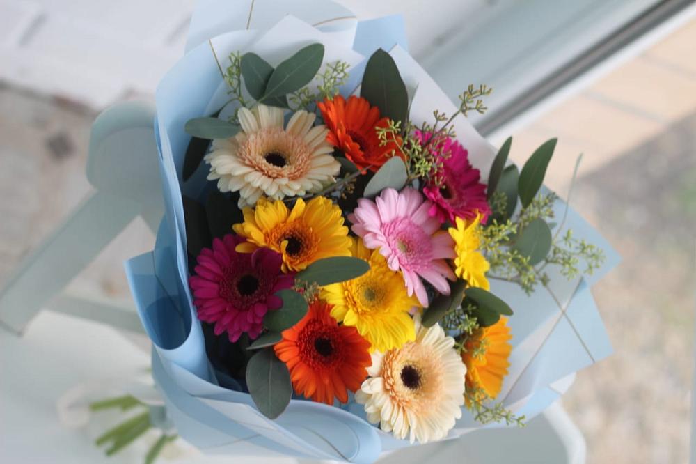 Букет цветов из: Герберы в Огаревка