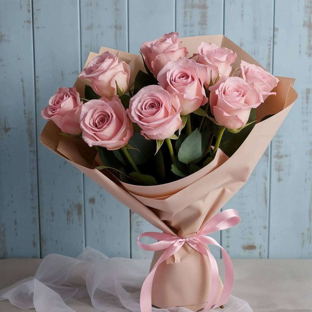 Букет цветов из: Розы в Огаревка