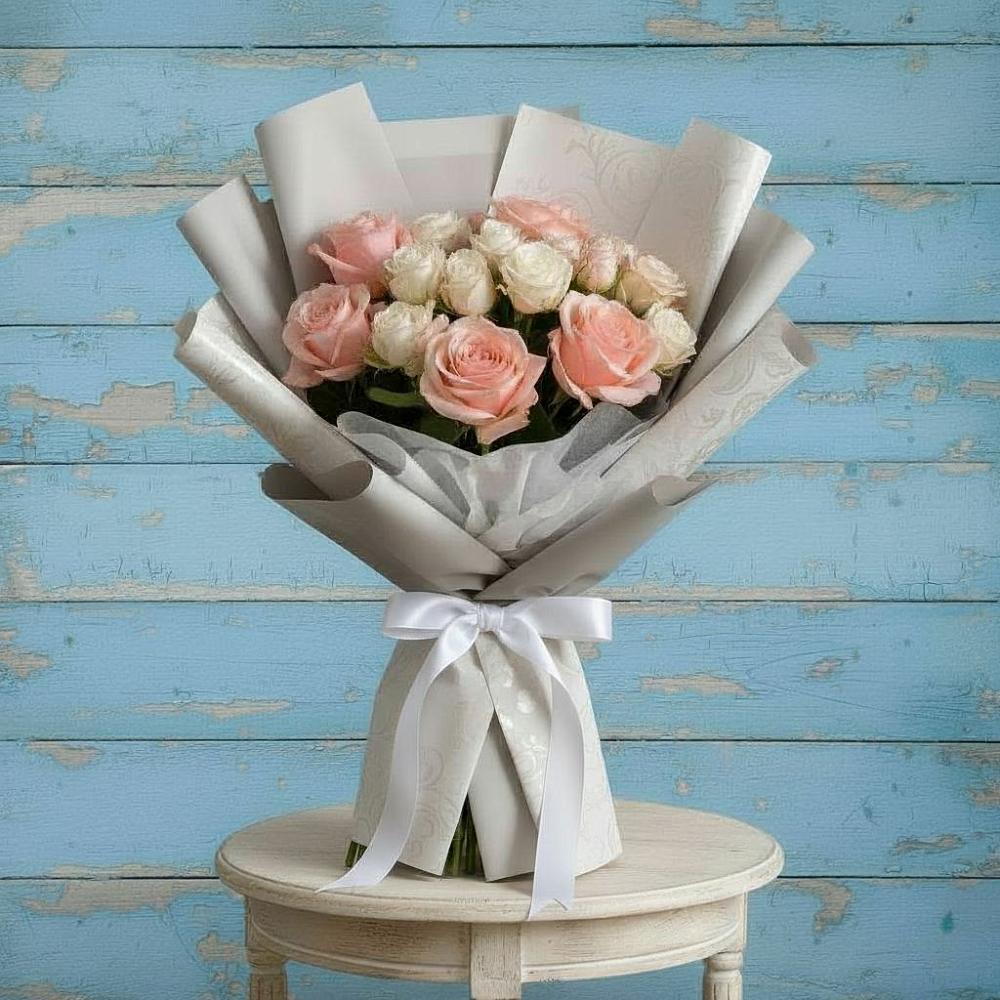 Букет цветов из: Розы в Огаревка