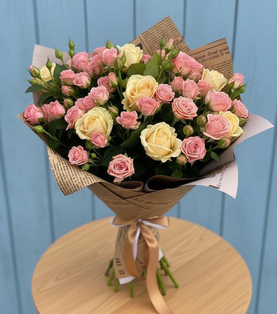 Букет цветов из: Розы в Огаревка