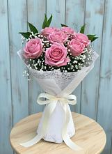 Букет цветов из:  Розы #REPLACE_PRED# Огаревка