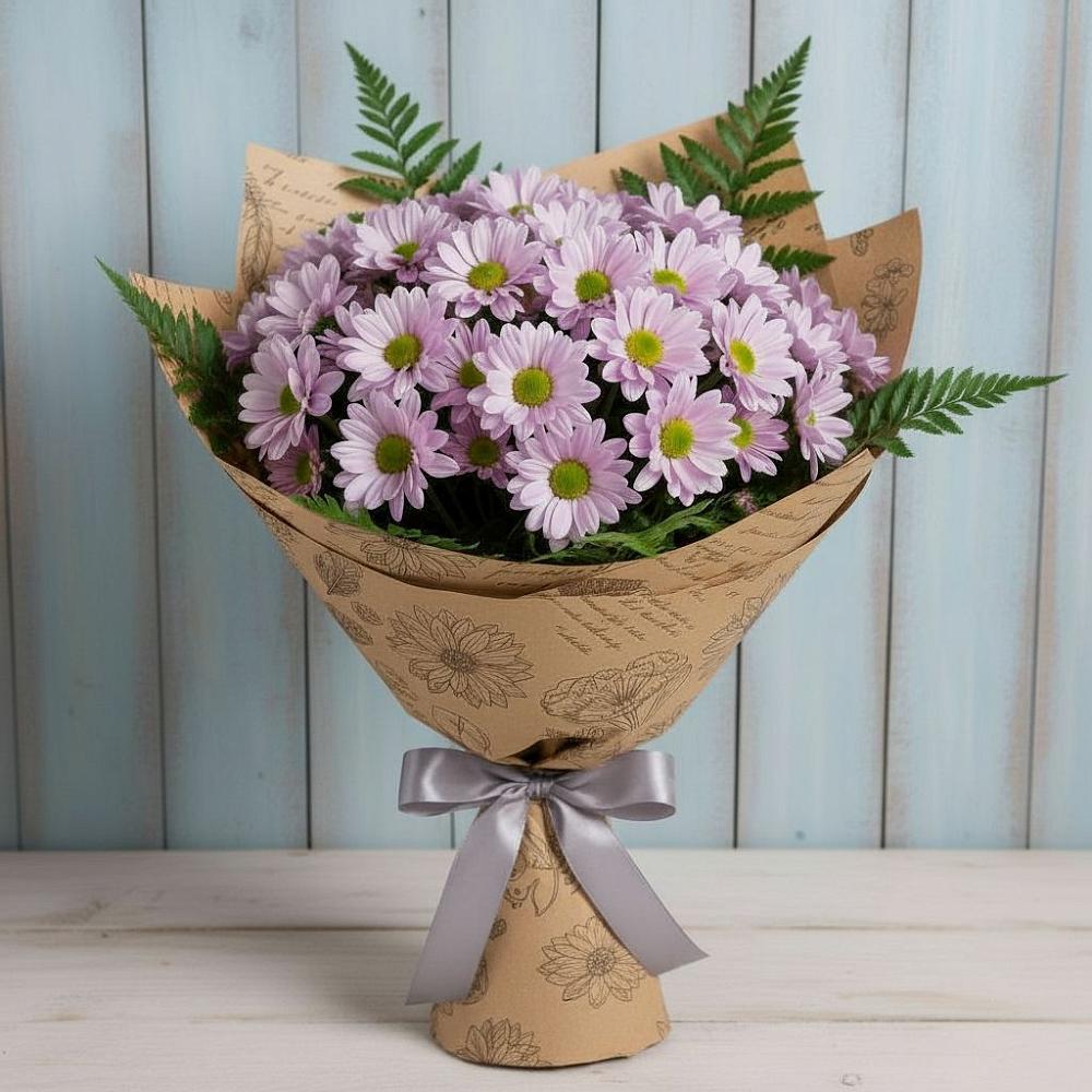 Букет цветов из: Хризантемы в Огаревка