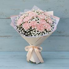 Букет цветов из:  Гвоздики в Огаревка