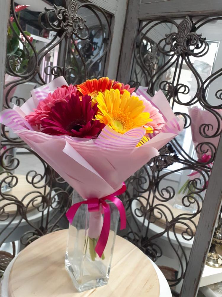 Букет цветов из: Герберы в Огаревка