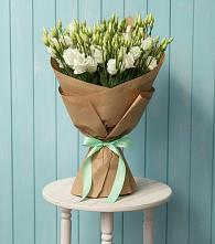 Букет цветов из:  Лизиантусы #REPLACE_PRED# Огаревка