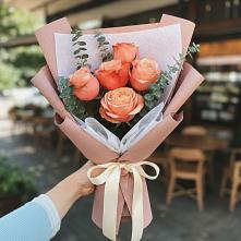 Букет цветов из:  Розы в Огаревка