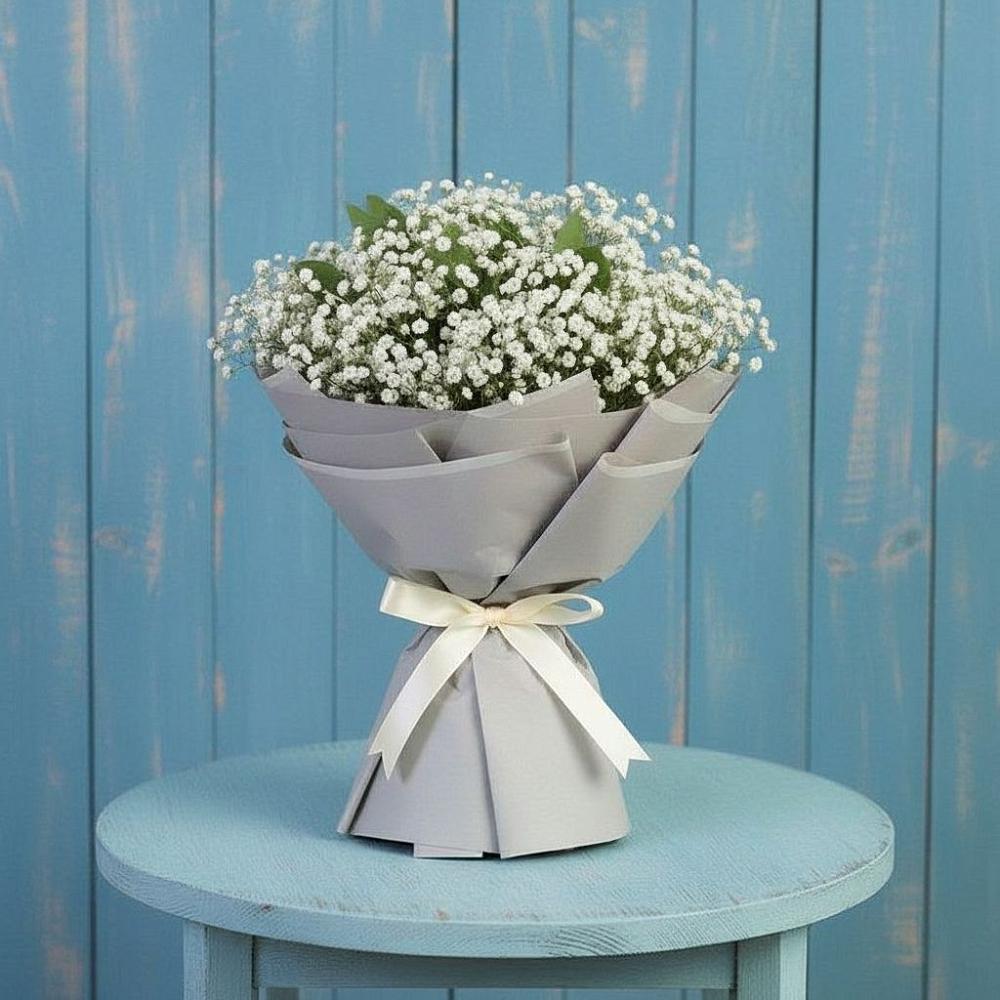 Букет цветов из: Гипсофила в Огаревка