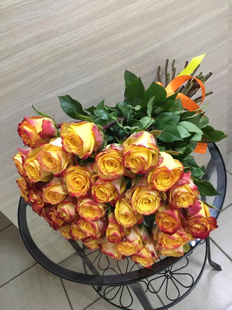 Букет Желтые розы в Огаревка