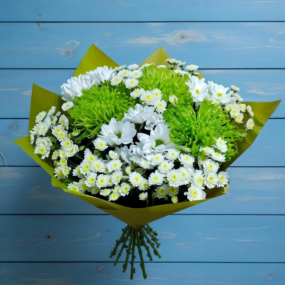 Букет цветов из: Хризантемы в Огаревка