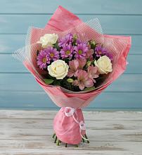 Букет цветов из:  Герберы в Огаревка