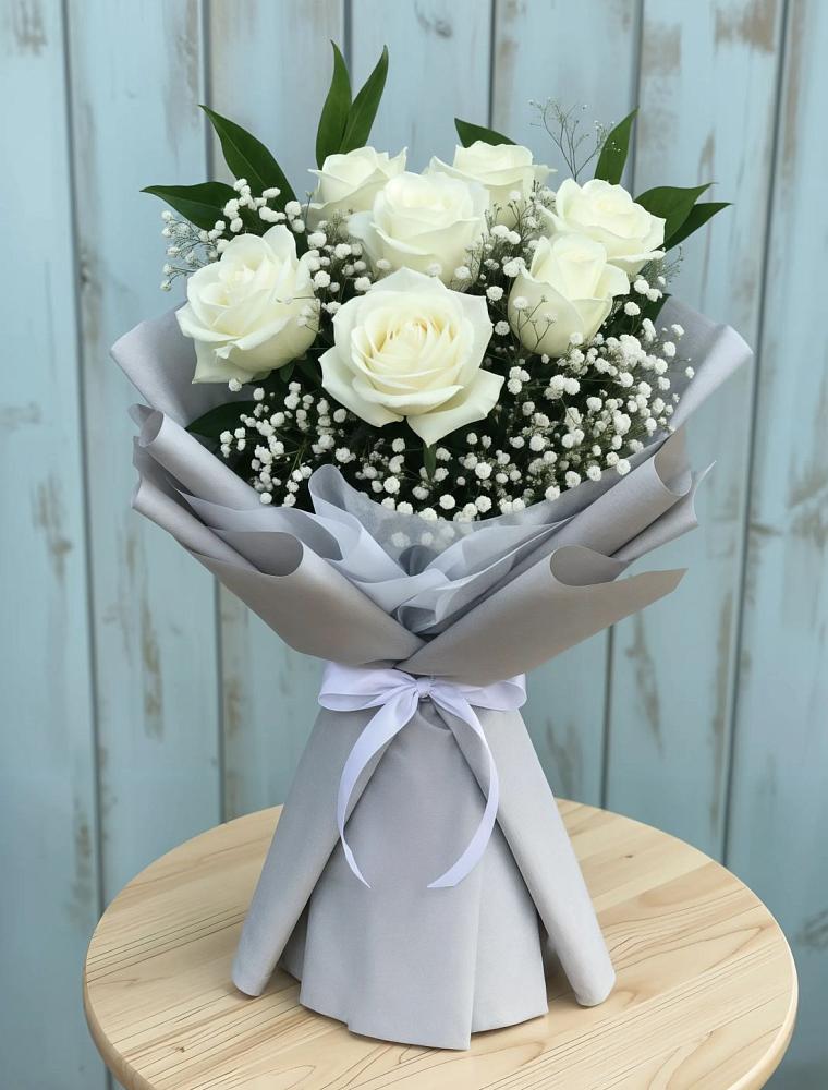 Букет цветов из: Розы в Огаревка