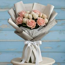 Букет цветов из:  Розы в Огаревка