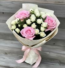 Букет цветов из:  Розы в Огаревка