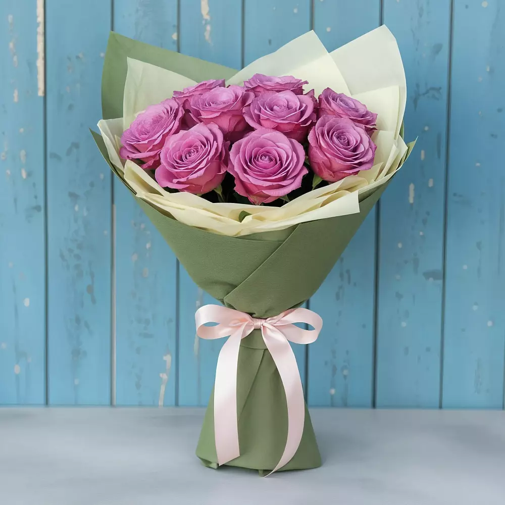 Букет Розы Фёрст Леди в Огаревка