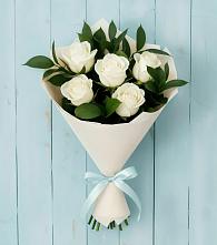 Букет цветов из:  Розы #REPLACE_PRED# Огаревка
