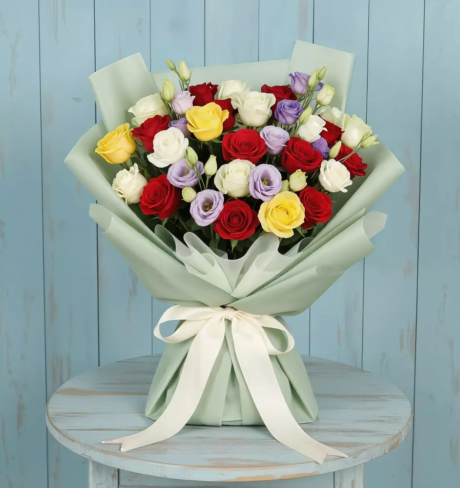 Букет цветов из: Розы в Огаревка