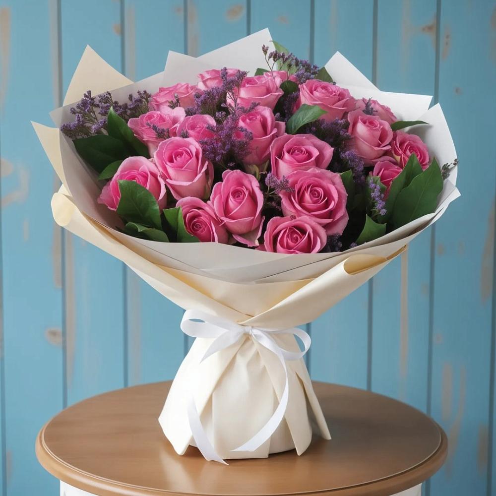 Букет цветов из: Розы в Огаревка