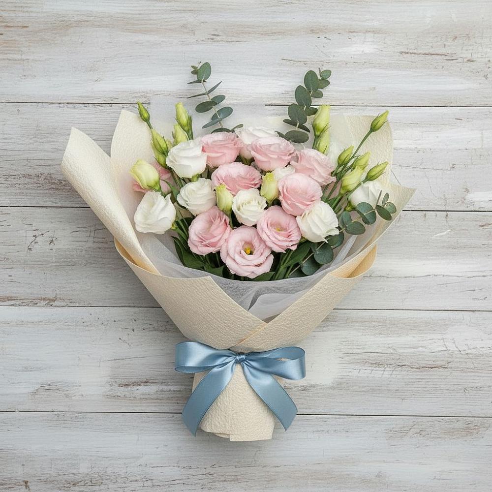 Букет цветов из: Лизиантусы в Огаревка